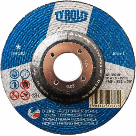 FPLUS disco tirol.230x3   a 30-bf  xpert , Disco corte metal normal.