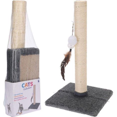 Koopman Chic Kratzbaum grau-beige 53 cm langlebig