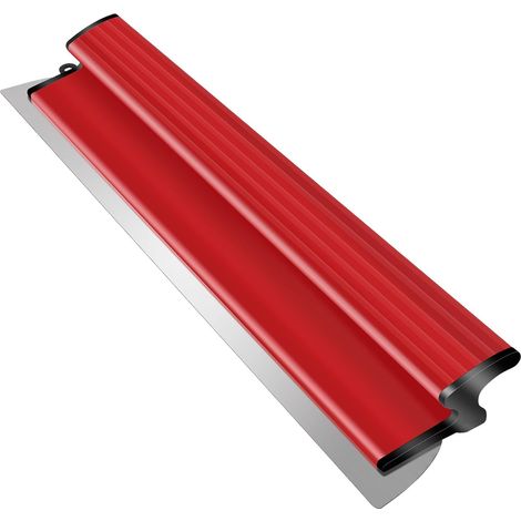 Lame d'écrémage pour cloison sèche, 80 cm, outils de cloison sèche avec lame en acier inoxydable de 0,35 mm, couteau semi-flexible pour cloison sèche en ciment et en béton (1/5)
