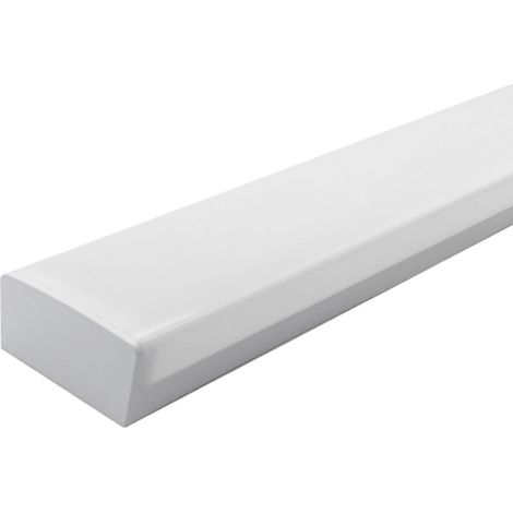PLAFONIERA A LED 36W 120CM 220V BORDO BIANCO COLLEGABILE IN SERIE SILAMPLuce Fredda 6400k (1/5)