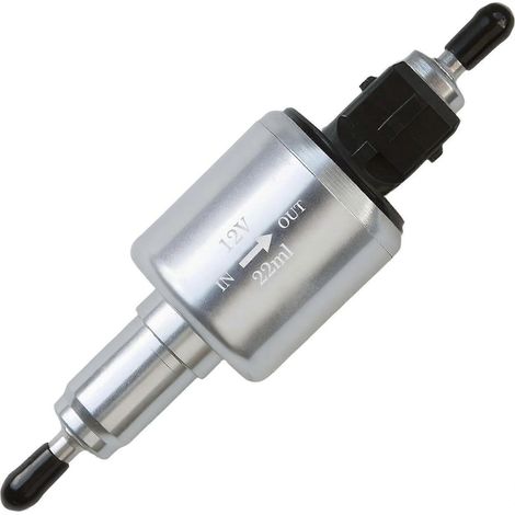 Pompe à carburant pour chauffage diesel 12 V, 22 ml, kit électrique pour chauffage d'air de voiture, pompe à carburant à huile de stationnement, compatible Webasto Eberspacher 2 kW, 3 kW, 5 kW et 8 kW (1/5)