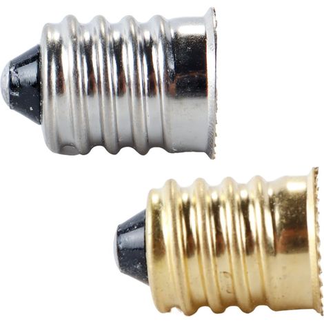10 Adaptateurs Convertisseurs E14 vers E12, Adaptateur De Douille De Convertisseur De Lumière pour Ampoule. (1/5)