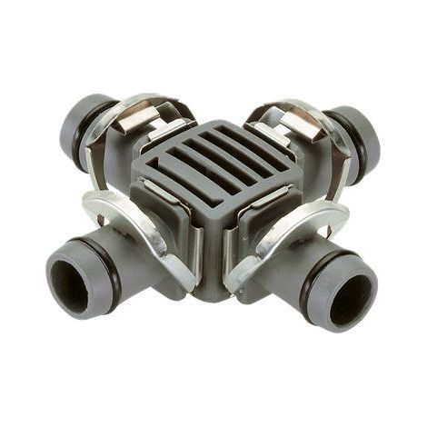Conector cruzado Gardena MDS de 13 mm (1/2") /2 unidades/ 8339-29 (1/2)