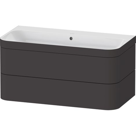 Duravit Happy D.2 Plus c-bonded Set wandhängend, 975x490mm, 2