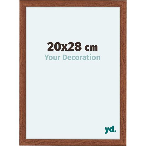 yd. - Cadre photo 20x28 - Noyer - MDF - Como (1/5)