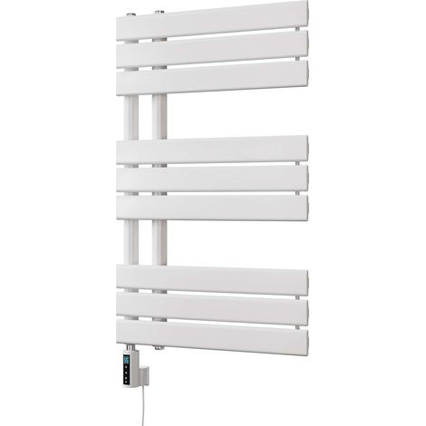 Tristan - White Electric Towel Rail H816mm x W500mm 400w Thermostatic WIFI (1/3)