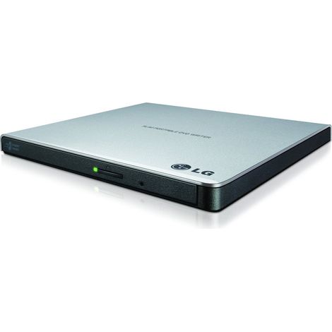 LG GP57ES40 lecteur de disques optiques DVD±RW Noir, Argent (1/2)