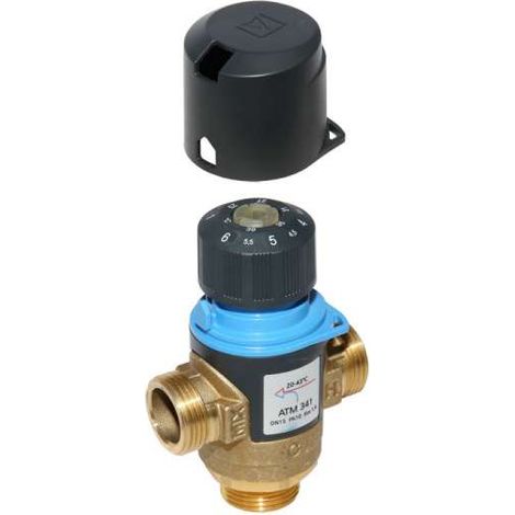 Afriso Brauchwassermischer Thermisches Mischventil ATM 341 DN15 ¾AG 20 bis 43°C 1,6m³/h 78247 (1/2)