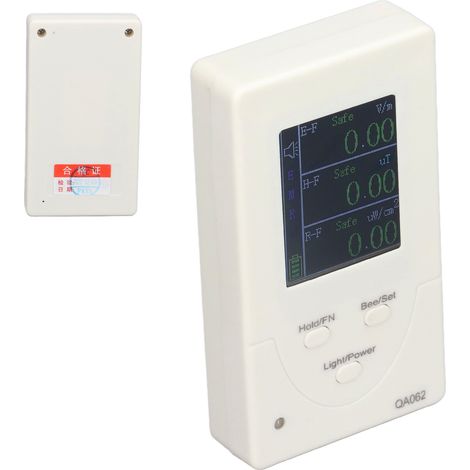 Détecteur de rayonnement de champ électromagnétique, testeur EMF portable rechargeable par USB (1/5)