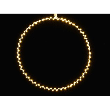 Sfera Natalizia Luminosa con 150 Led da Appendere Diametro 30 Centimetri Decorazione Luminosa per Interni ed Esterni Luci Natalizie per Casa Negozi e Vetrine (1/3)
