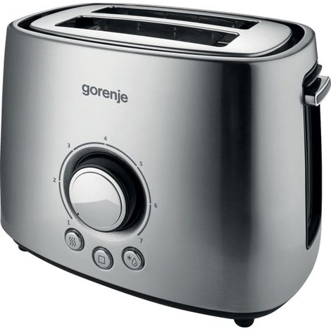 Gorenje T1000E tostapane argento 1000W 2 fessure