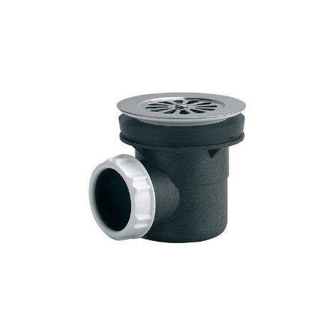 Horizontaler Duschabfluss Edelstahl NF Durchmesser 60 mm - Rousseau