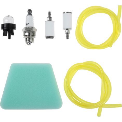 Kit de filtre à air à carburant pour tronçonneuse Mcculloch Filtre à air, conduite de carburant à gaz, ampoule d'amorçage et bougie d'allumage pour Mac 3212 3214 3210 3216 MS1432 MS1635Nav (1/5)
