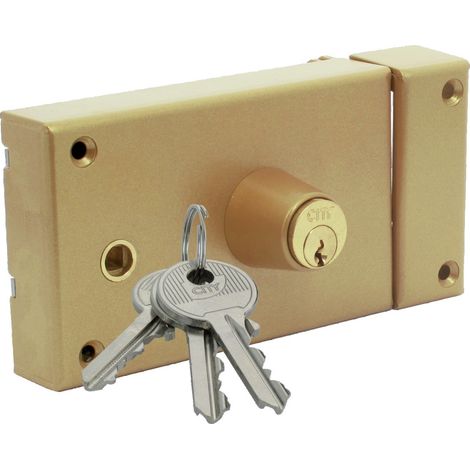 Serrure monopoint ZENITH 542 horizontal fouillot cylindre de 40mm droite - ISEO - 25030401.5