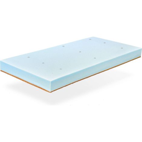 Matelas bebe 60x120 EKO CARAMEL Epaisseur 11 CM - Noyau en mousse et Coco Naturel (1/4)