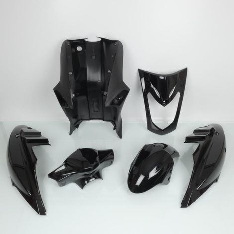 Kit carénage P2R pour Scooter Kymco 125 Agility 2004 à 2020 noir (1/5)