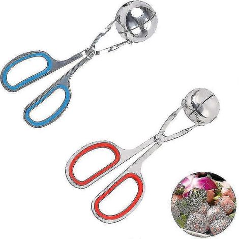 2 pièces pour machine à boulettes de viande, cuillère antiadhésive pour machine à boulettes de viande (1/5)