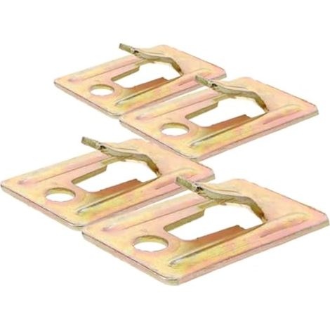 Lot de 4 supports muraux pour chauffe-eau - Pour salle de bain - Kit d'installation (1/5)