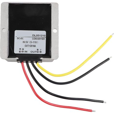 DC DC 5V-11V à 12V Convertisseur de tension 10A 120W Convertisseur élévateur 5v 12v pour routeur IP67 Carte PCB multicouche FR-4 Technologie MOSFET Performances Stables (1/5)
