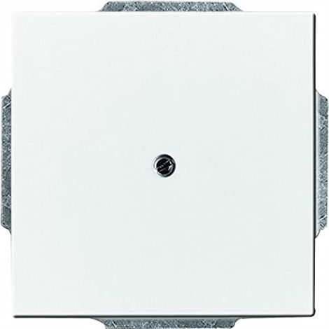 Busch-Jaeger Placca centrale uscita cavo bianco studio - Plattform 63 (1749-84), 2CKA001710A3163