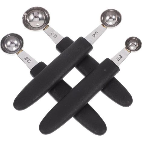 Tofficu Eiskugelportionierer, 15-30 mm Durchmesser, multifunktional, einfach zu bedienen (1/5)