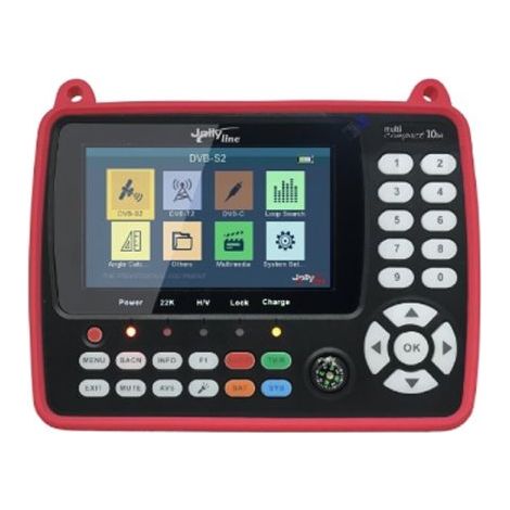 Jolly line Misuratore di campo 10 Bit segnali schermo 4,3" - JL43988/10BIT