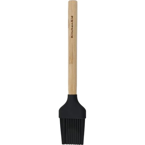Kitchenaid Bambus-Backpinsel mit hitzebeständigem und flexiblem Silikon head