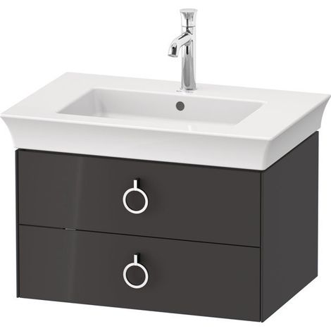 Duravit White Tulip, Waschtischunterbau wandhängend, Breite 684 x (1/3)