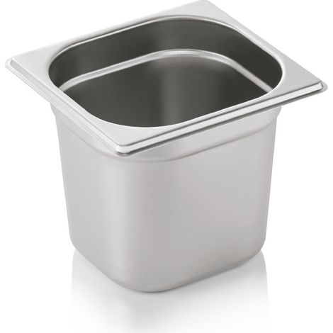 Bac inox GN 1/6 H 150 mm 2,4 ltr GN CORE - Was Germany (1/2)