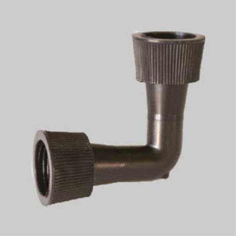 Gomito con ghiera per ala g. ø 16x16 mm (100 pezzi) IRRITEC (1/2)