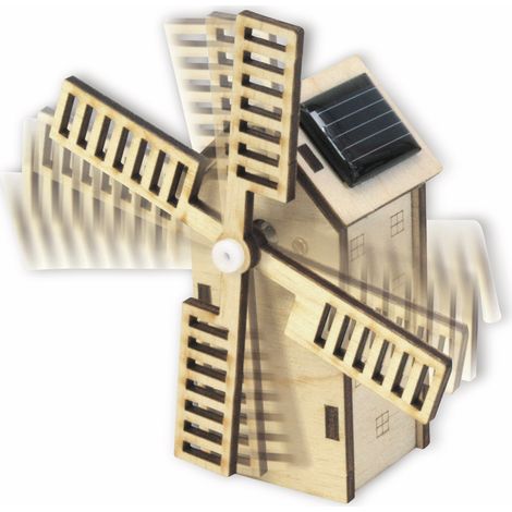 SOL-EXPERT Bausatz, Mini Windmühle (1/3)