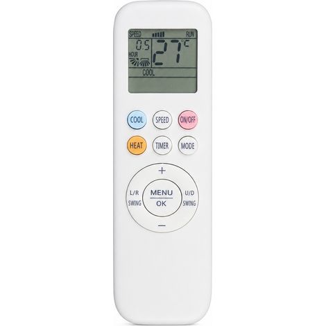 Mando a distancia para aire acondicionado compatible con AUX YKR-T/011E (1/5)