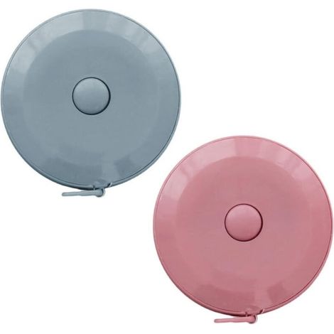 Einziehbares Nähmaßband - 2er-Pack (1,5 m)