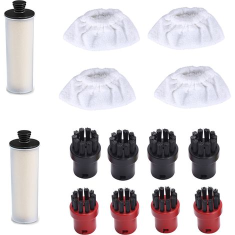 Kärcher SC3 Descaling Stick and Small Round Brush Set (14 pieces) - Descaling agent suitable for Karcher SC2 and SC3. (1/5)
