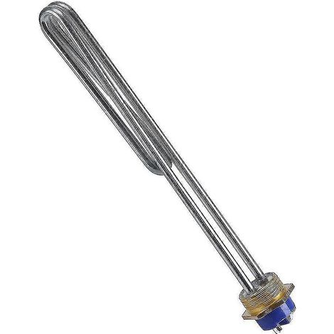 Élément chauffant à immersion en acier inoxydable 220 V 3000 W, compatible avec les tuyaux de chauffe-eau électriques. (1/4)