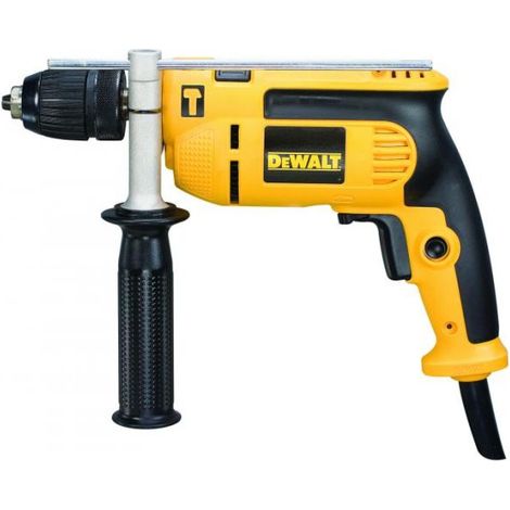 DeWALT DWD024S-QS taladro Sin llave Negro, Amarillo