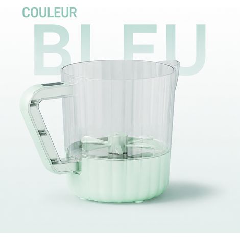 Batteur à œufs et laveur de riz électrique multifonction MC-201 bleu bleu 1,4 × 1,91 × 1,21 cm 1 kg – Livraison gratuite