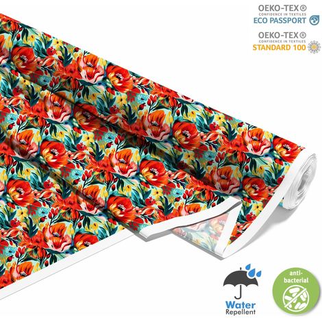 Outdoor dekostoffe oxford - Blumen - DX2345 (1/5)