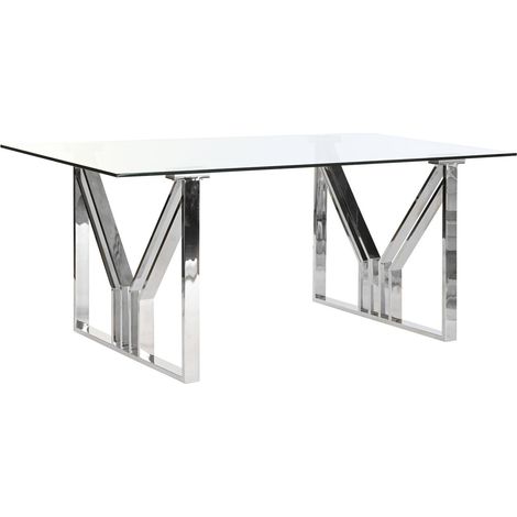 fh-deco DKD Home Decor Table Cristallo Transparent 180x90 (1/5)