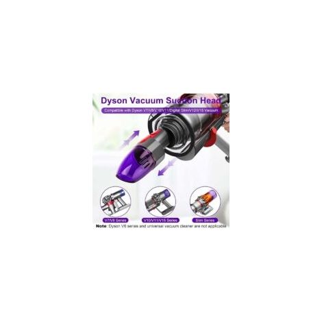 Boquilla de succión de aire para aspiradoras Dyson V7 V8 V10 V11 V15 para extraer el aire de las bolsas de la aspiradora NPTERBL - Crezuo (1/4)