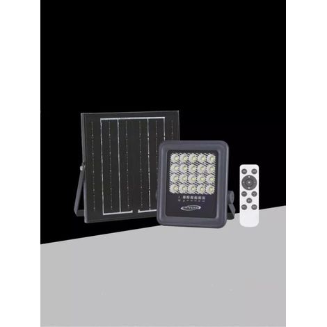 Faro Led Con Pannello Solare 50 W Luce Naturale 4000k Telecomando (1/4)