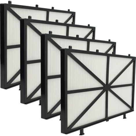 vhbw 4x Filtres H11 compatible avec Dolphin Zenit Freiheit aspirateur, nettoyeur piscine - Coussin filtrant, 26,5 x 15,8 x 1,1 cm