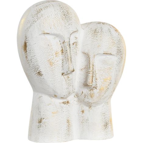 Figura Aluminio 23X10X30 Caras Blanco FD204477 (1/3)