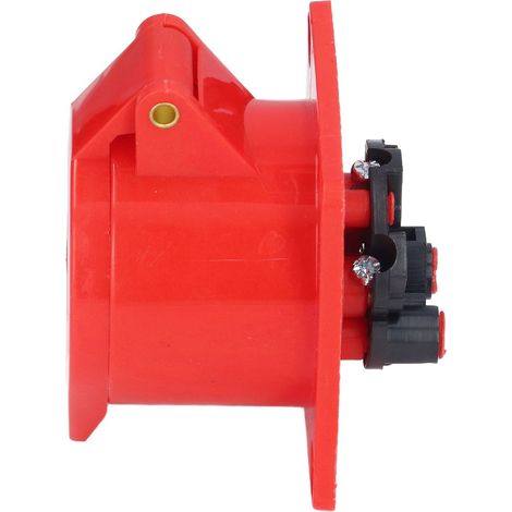 Unterputz-Steckdose, Industriestecker, IP44 wasserdicht, 220-250V/240-415V, unsichtbarer Wandsockel, robustes weibliches Gehäuse. (1/5)