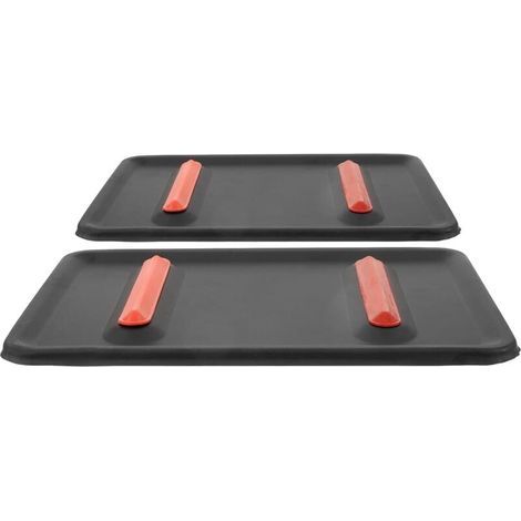 2 Pièces Repose-fer, Tapis à Repasser, Tapis Résistant à La Chaleur, Mini Repose-fer Robuste et Réutilisable, Tapis de Repos En Fer pour Fers à Friser, Fer 22x14.5cm (1/4)