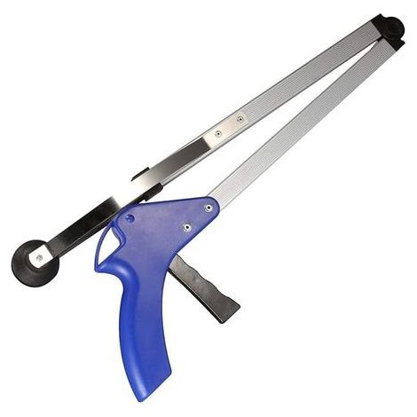 Pince de préhension pliante en aluminium avec long bras atteignant 80 cm (1/5)