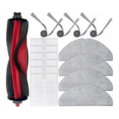 Lot de 15 pièces pour aspirateur Roborock Q7 M5/Q7 M5+/Q7 L5/Q7 L5+/Q7 TF/Q7 TF+/Q7B/Q7T Plus : pièces de rechange (brosse, filtre, chiffon) (1/5)