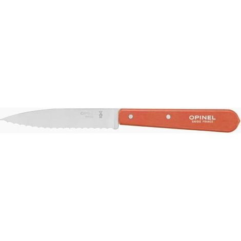 Opinel O-113 Crantè Couteau de Cuisine Lame Inox 10 cm