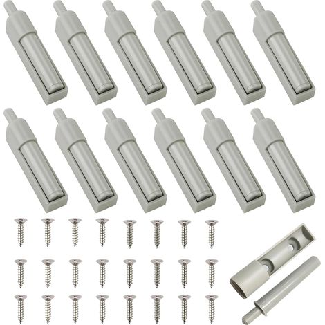 12 Pieces Amortisseur Porte Cuisine Ralentisseur Softclose 24 Vis (1/5)