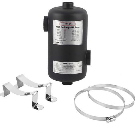 Échangeur de chaleur inoxydable pour piscine, chauffage thermostatique, équipement accessoire de spa. (1/5)